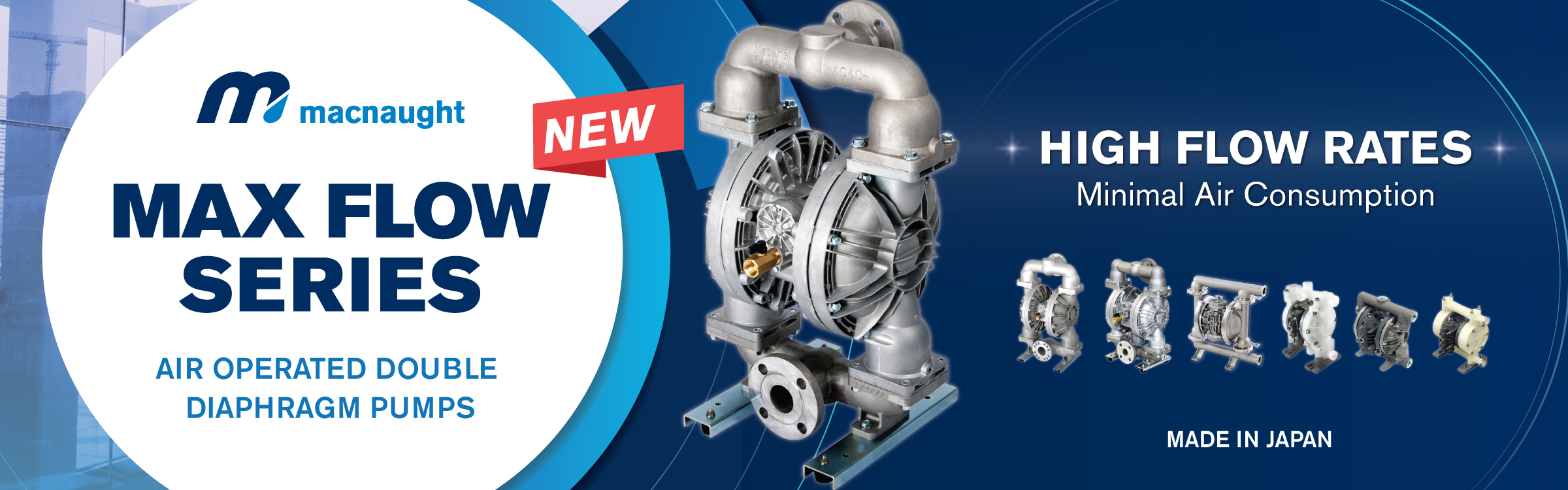 Max Flow Series Diaphragm pumps 