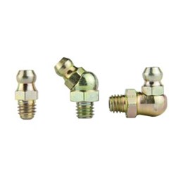 90 DEG METRIC GREASE NIPPLE (M6 X 1 TAPERED) 5pck