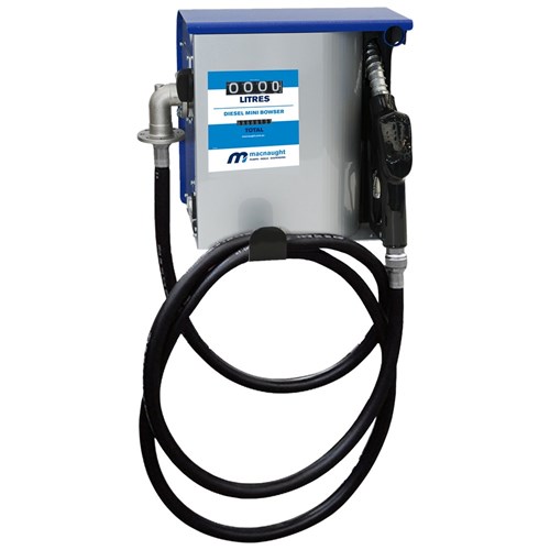 240V DIESEL MINI BOWSER 100LPM - 4m Hose
